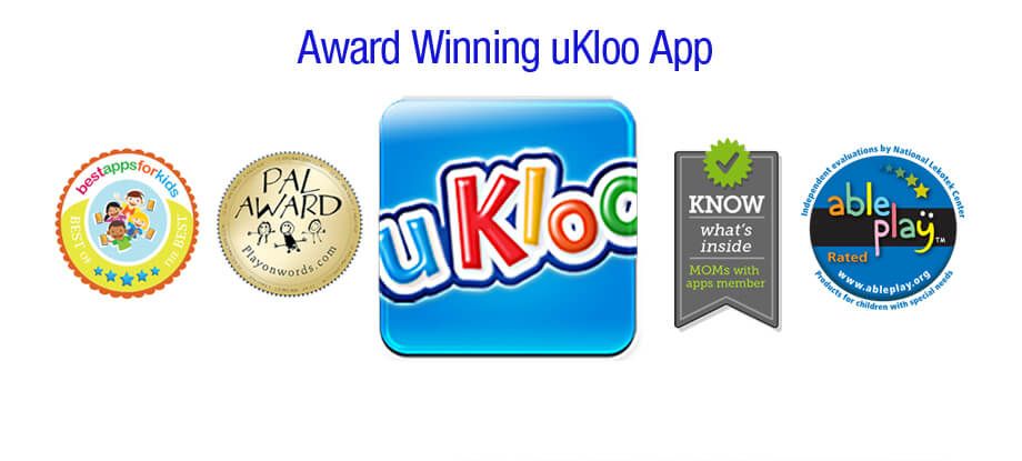 A picture of the ukloo app with a medal.