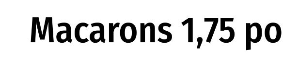 Macarons 1,75